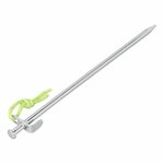 Rock pin 30 cm galvanized steel with L-hook Heavy Duty