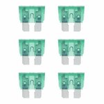 Standard fuses 30A green 6 pieces