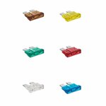 Standard fuses assorted 6 pieces