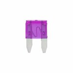 Mini fuses 3A purple 6 pieces