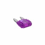 Mini fuses 3A purple 6 pieces