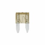 Mini fuses 5A light brown 6 pieces
