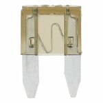 Mini fuses 7.5A brown 6 pieces