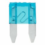 Mini fuses 15A blue 6 pieces