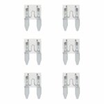 Mini fuses 25A neutral 6 pieces
