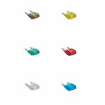 Mini fuses assorted 6 pieces