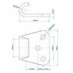 Counterpart for tension lock SPP Z-11A