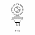 Car lamp 12V 45/40W P45t in box