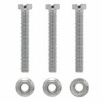 Screw set M8 6-piece for socket