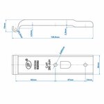 Counterpiece for tension lock SPP Z-02