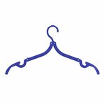 Clothes hanger foldable - set of 2 pieces