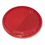 Reflector red 60mm self-adhesive 2 pieces