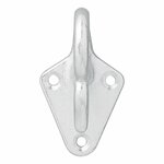 Rope hook metal with eye 70 x 40 mm