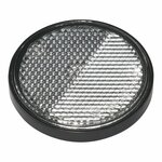 Reflector white 58mm self-adhesive with base plate 2 pieces