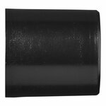 Drain pipe reducer dia 28 mm to dia 17 mm PE black