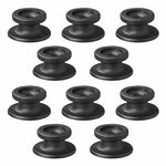 Cord holder round plastic 10 pieces