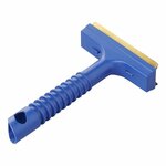 Ice scraper with brass blade