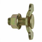 Stud fitting double with bolt 3/8in blister