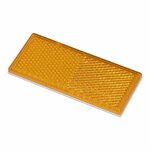 Reflector orange 82x36mm self-adhesive 2 pieces