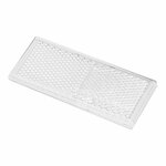 Reflector white 82x36mm self-adhesive 2 pieces