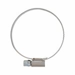 Hose clamp 40-60mm, A4 stainless steel AISI 316