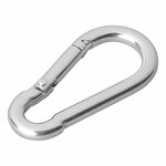 Carabiner metal 5x50mm 2 pieces