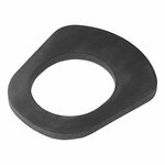 Sealing rubber for pouring spout metal
