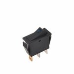 Rock switch LED blue 12V 24V-max. 10A