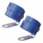 Plastic plug holder blue