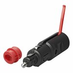 Universal cigarette lighter plug 12V/24V
