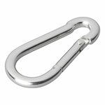 Metal snap hook 6x60mm 2 pieces