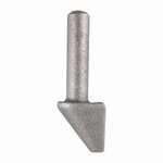 Weld-on thumb 50mm for flap hinge