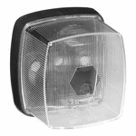 Marker light white 65x60mm PM