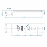 Counterpart for tension lock SPP Z-01A