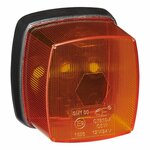 Orange side marker light 65x60mm PM