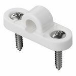 Horizontal plastic frame attachment eye - set of 3