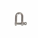D-lock short 4mm, A4 stainless steel AISI 316, 750 daN