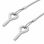 Tailgate cable 45 cm - 2x M8