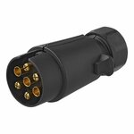 PVC 7-pin plug with cable lug connection