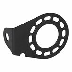 Metal socket holder angled 9.2 x 7.2 cm