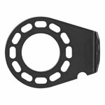 Metal socket holder angled 9.2 x 7.2 cm