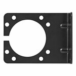Metal socket holder angled 9.25 x 7 cm