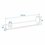 Pen metal for coupling lock