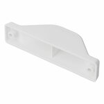 White door stop bottom for caravan/camper