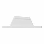 White door stop top for caravan/camper