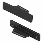 Black door stop top for caravan/camper