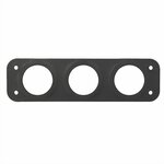 Installation frame triple