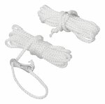 Guy rope polyester 3mm x 3M - set of 4 pieces