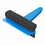 Window puller 13.6 cm with sponge and ice scraper 3 in 1