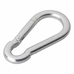 Metal carabiner 8x80mm 2 pieces